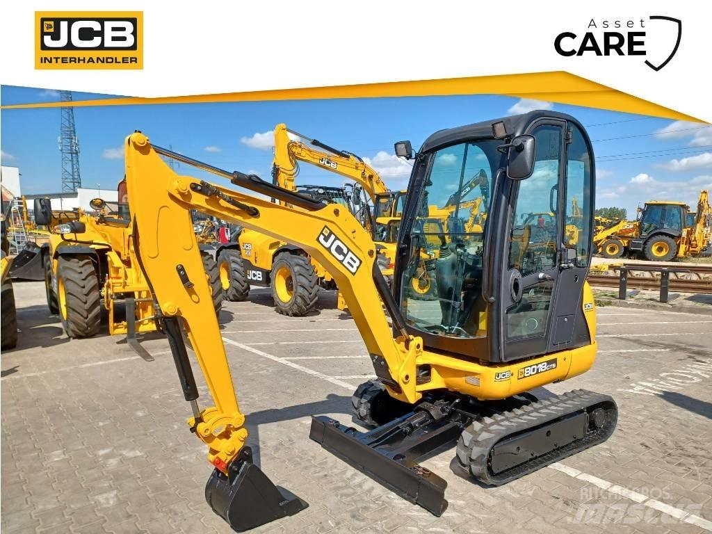 JCB 8018 CTS Mini bagri <7t