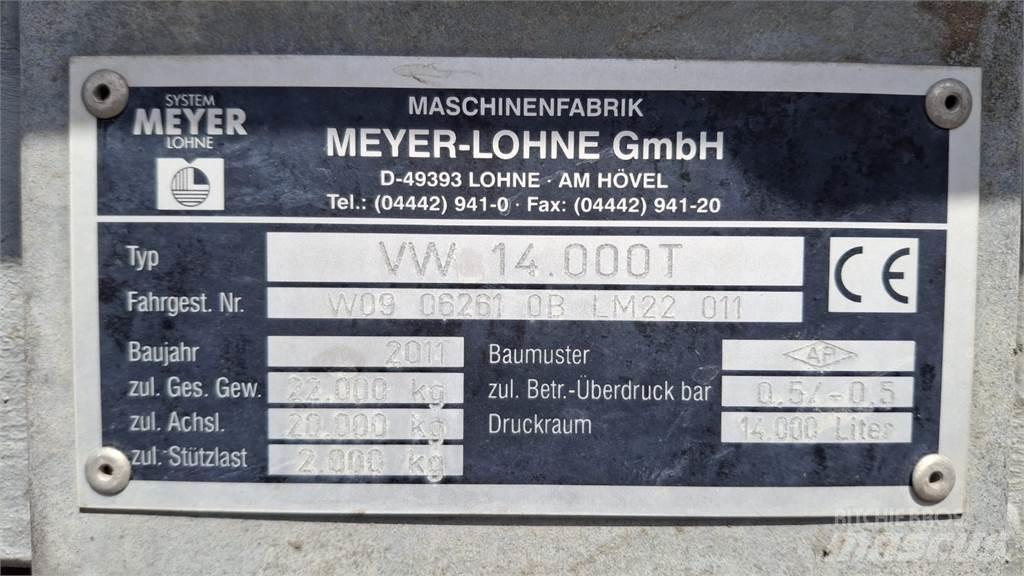 Meyer VW 14.000T Trosilniki gnoja