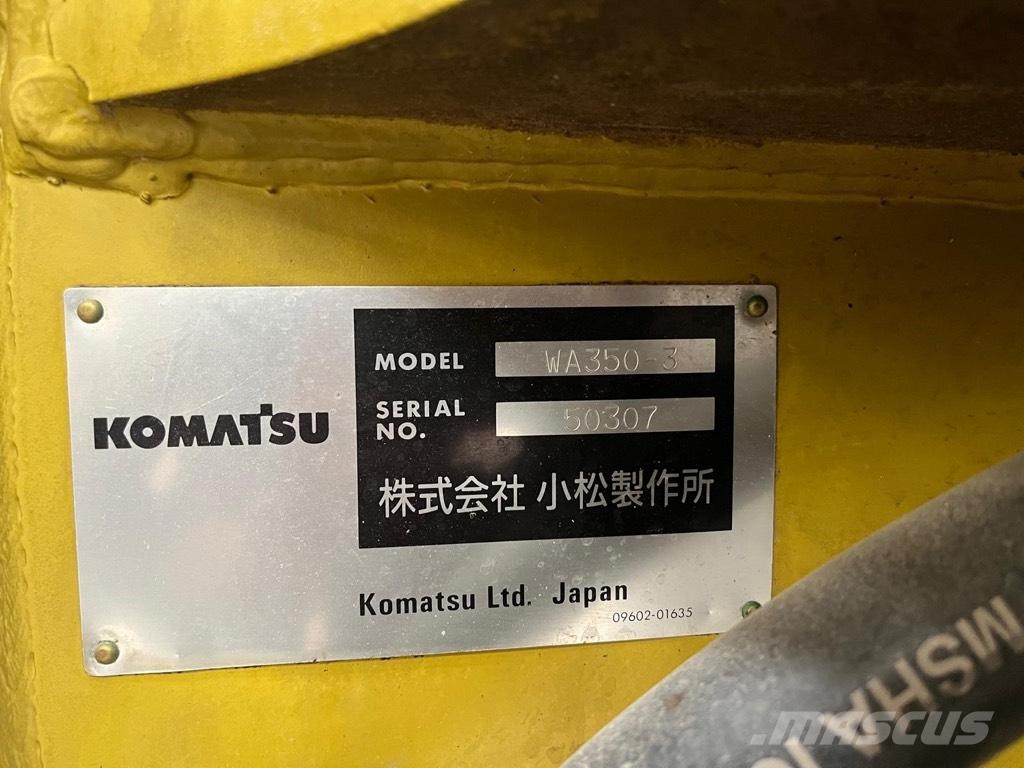 Komatsu WA 350-3 Kolesni nakladalci