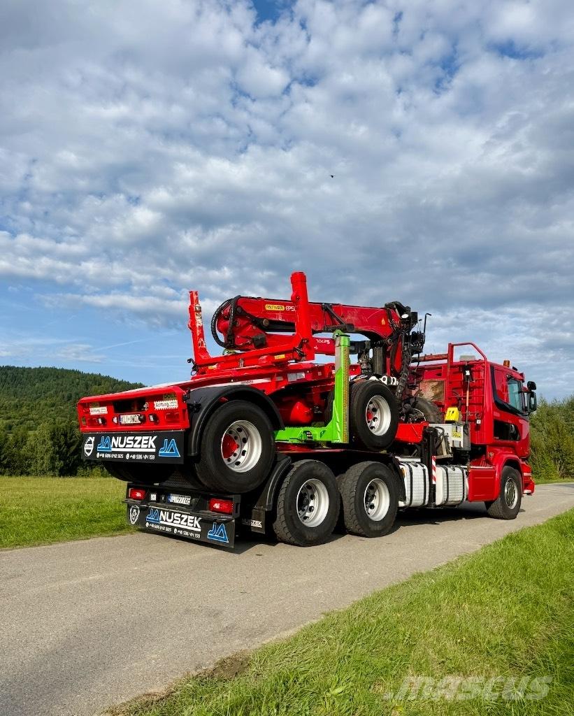 Scania R580 V8 6x4 Tovornjaki zabojniki