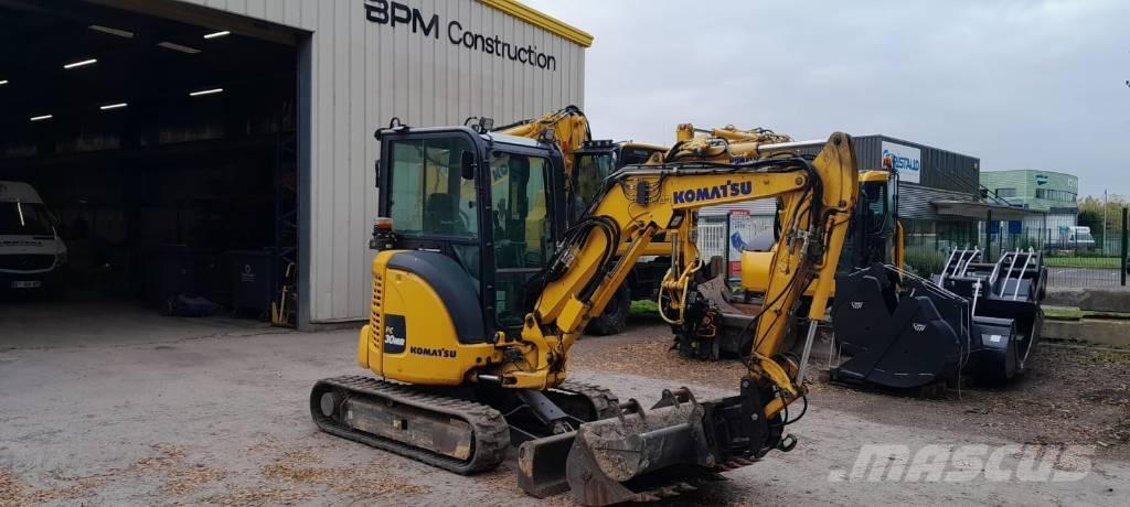 Komatsu PC30MR-5 Mini bagri <7t