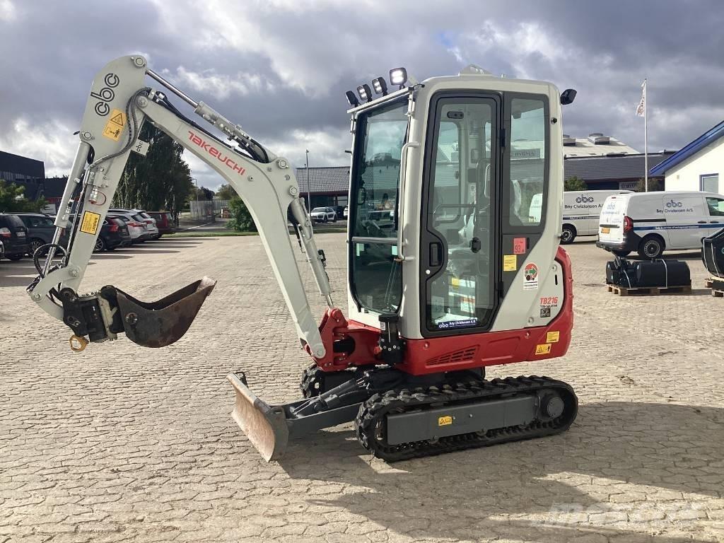 Takeuchi TB 216 Mini bagri <7t