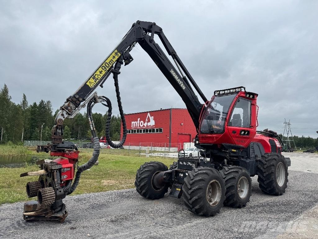 Komatsu 901 Harvesterji