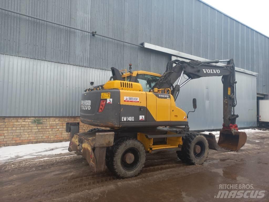 Volvo EW 140 D Bagri na kolesih