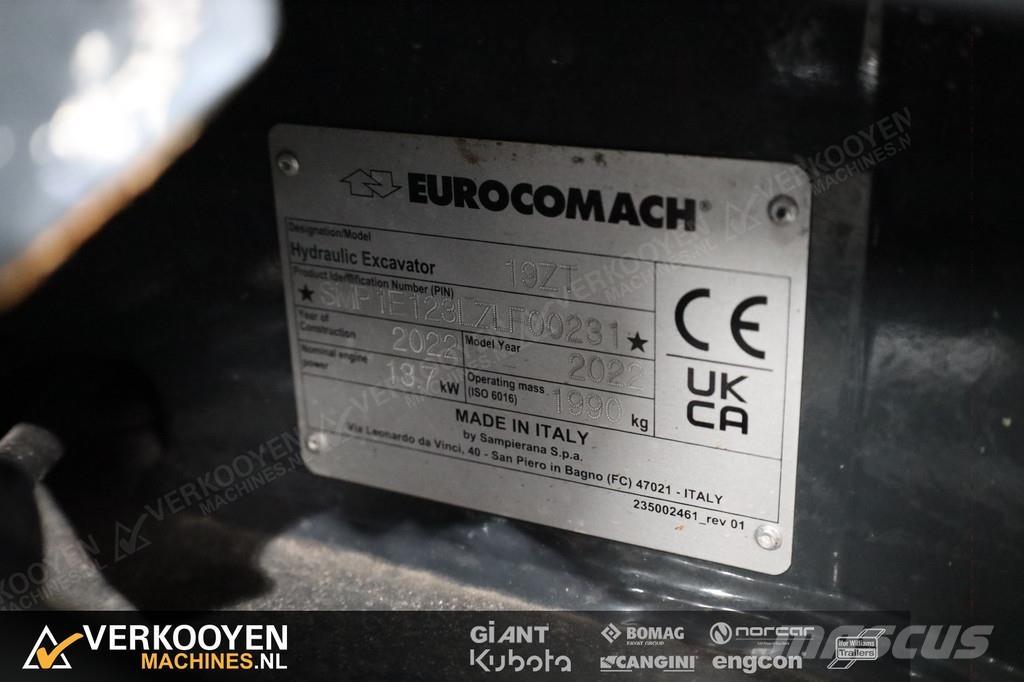 Eurocomach 19ZT Mini bagri <7t