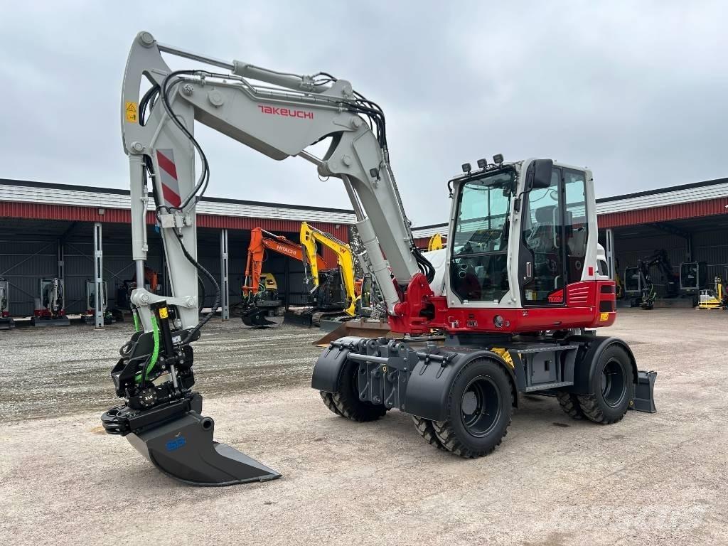 Takeuchi TB395W Bagri na kolesih