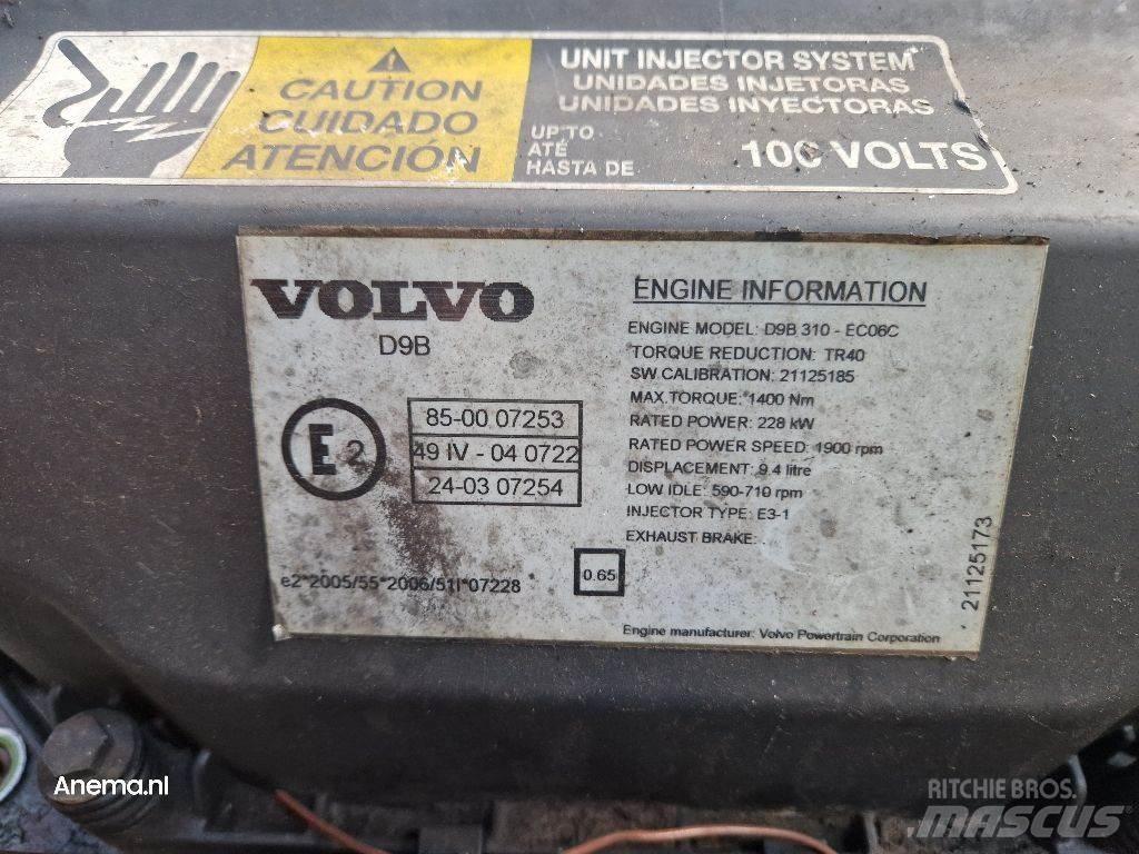 Volvo D9B Motorji