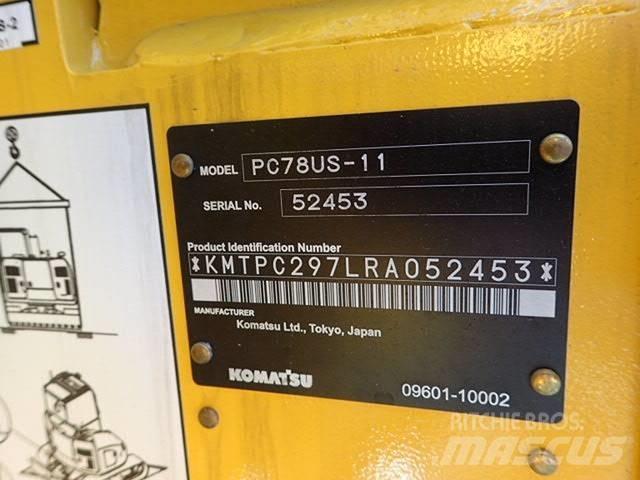 Komatsu PC78US-11 Bagri goseničarji