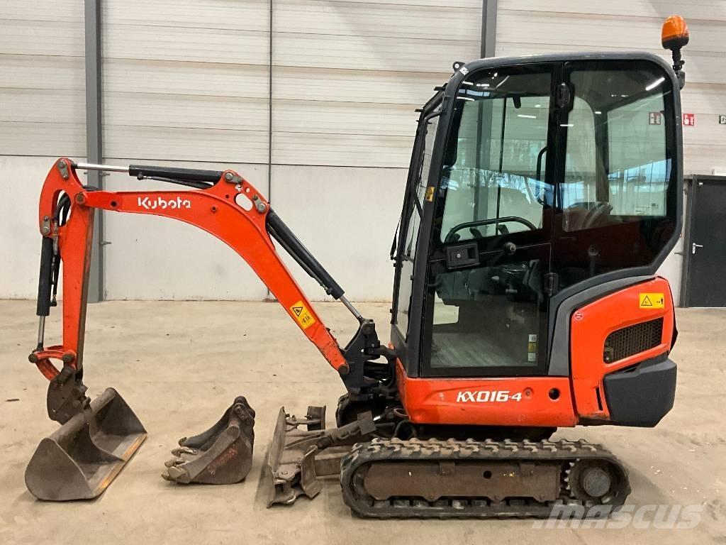 Kubota KX 016-4 Mini bagri <7t