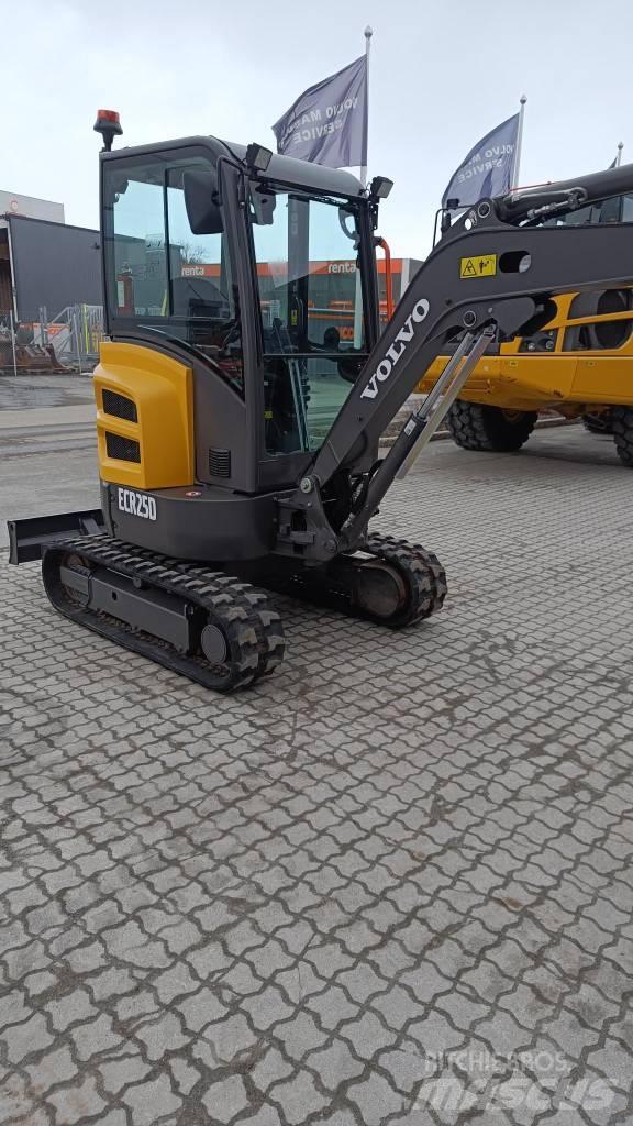 Volvo ECR 25 D Mini bagri <7t