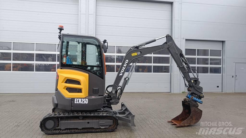 Volvo ECR 25 D Mini bagri <7t
