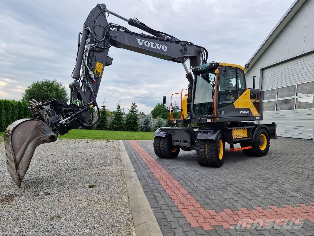 Volvo EWR 170 E Bagri na kolesih