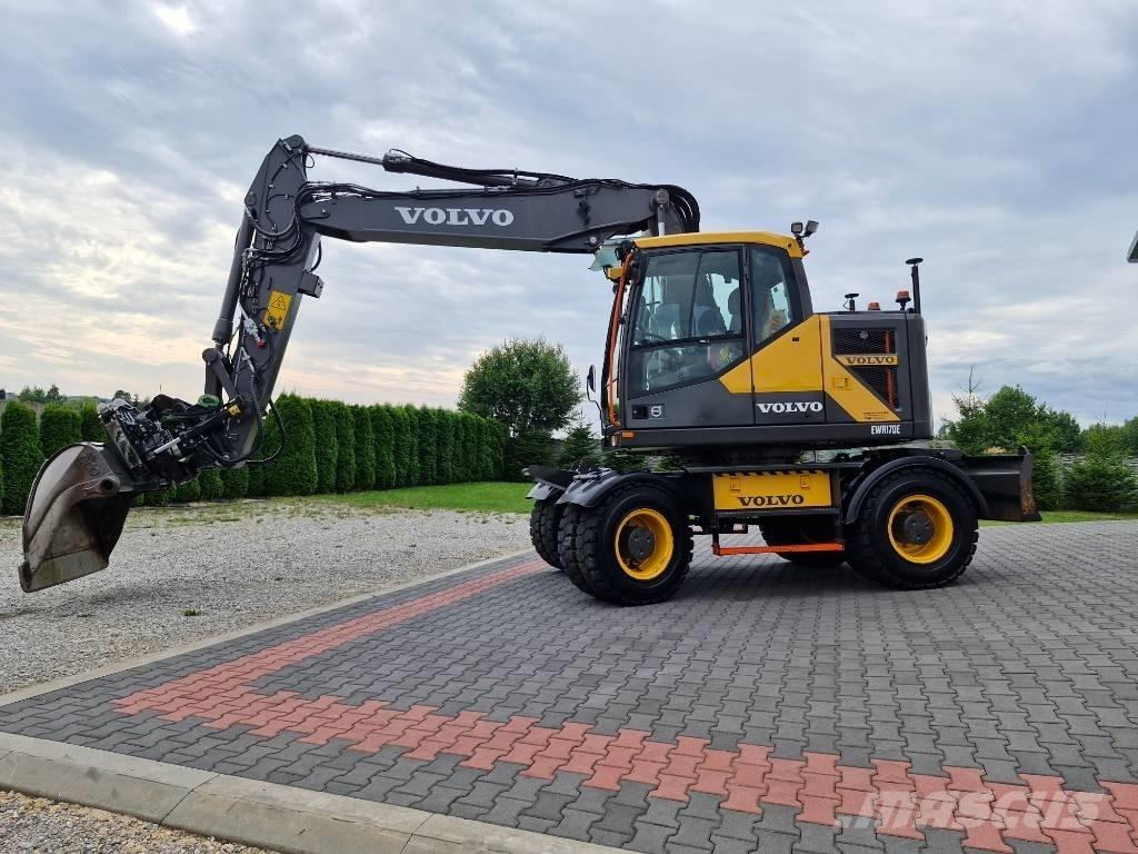 Volvo EWR 170 E Bagri na kolesih