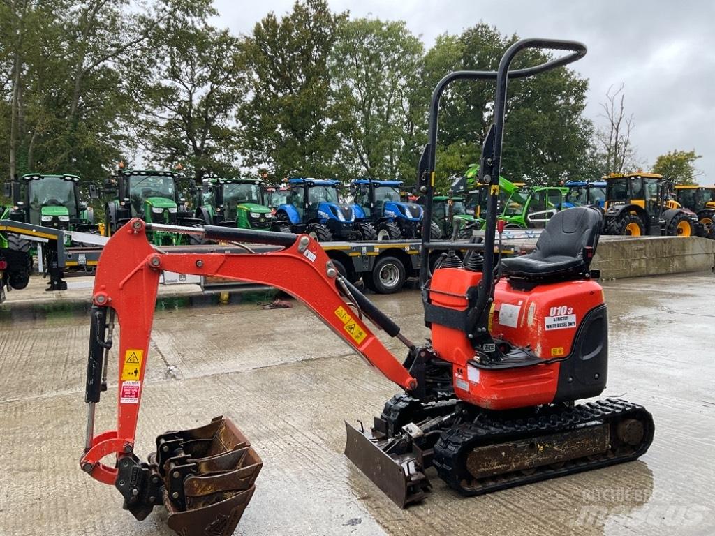 Kubota U 10-3 Mini bagri <7t