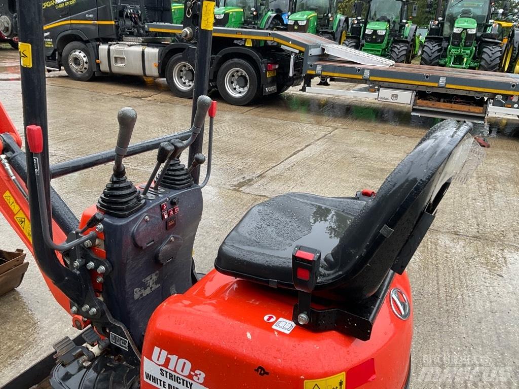 Kubota U 10-3 Mini bagri <7t