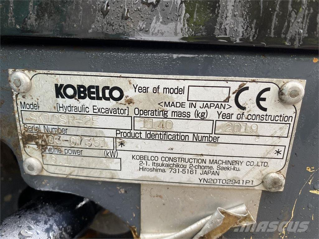 Kobelco SK10SR-2 Bagri na kolesih