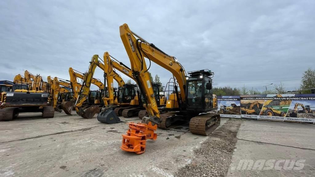 JCB JS 145 LC Bagri goseničarji