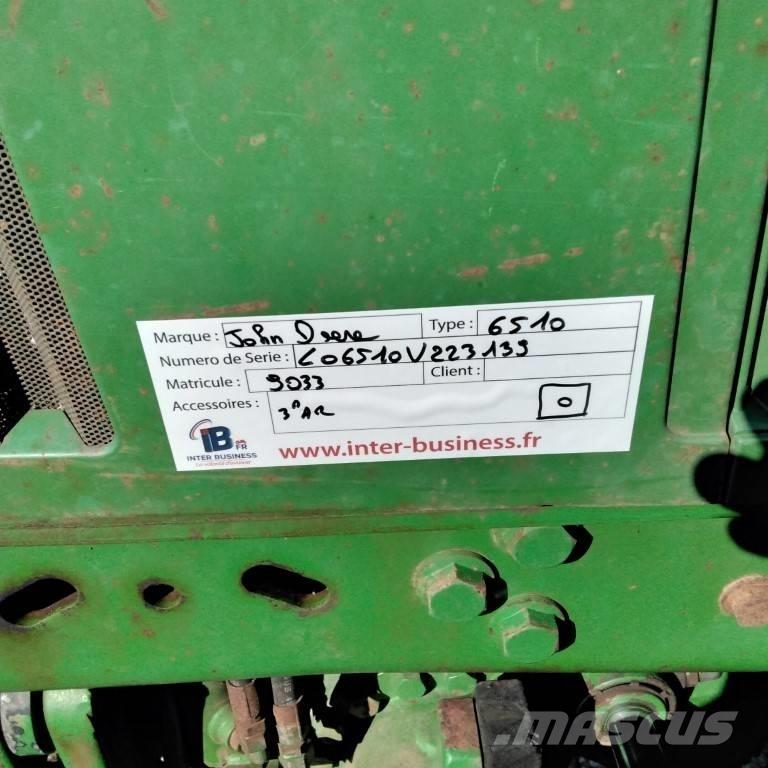 John Deere 6510 Traktorji