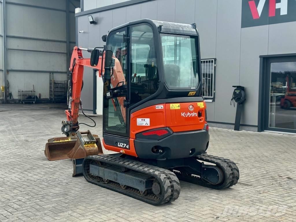 Kubota U 27-4 Mini bagri <7t