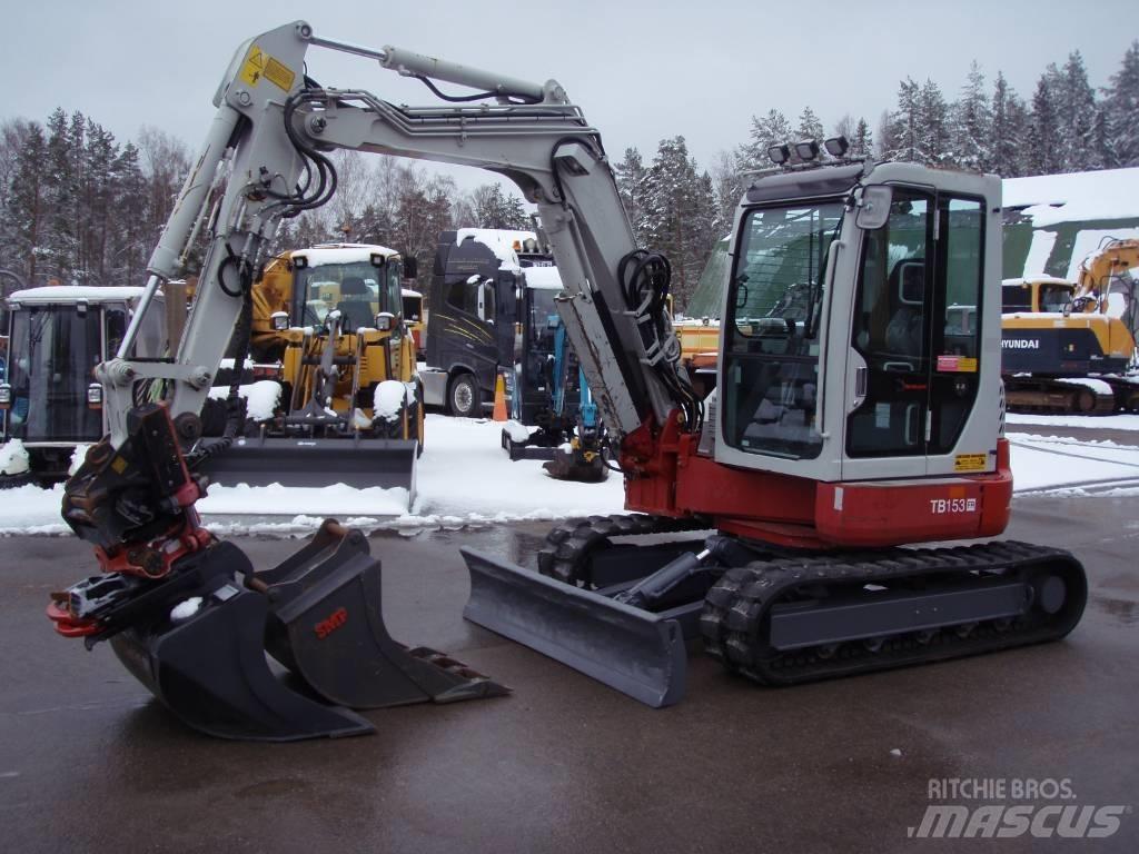 Takeuchi TB153FR Mini bagri <7t