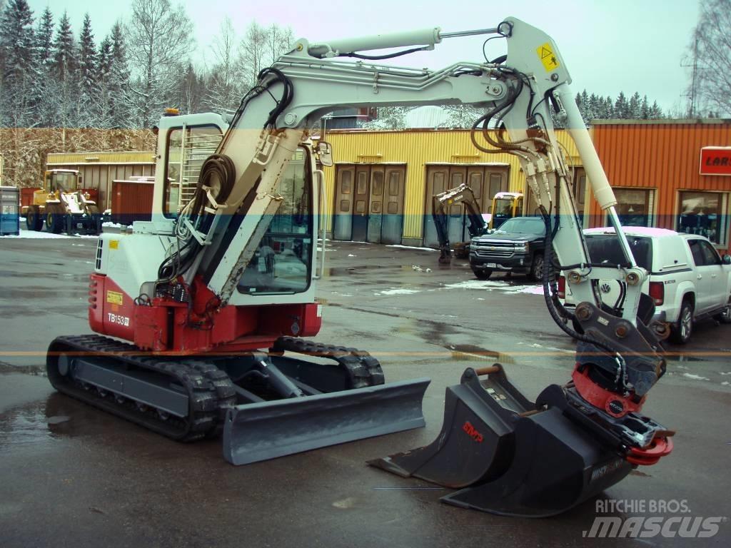 Takeuchi TB153FR Mini bagri <7t
