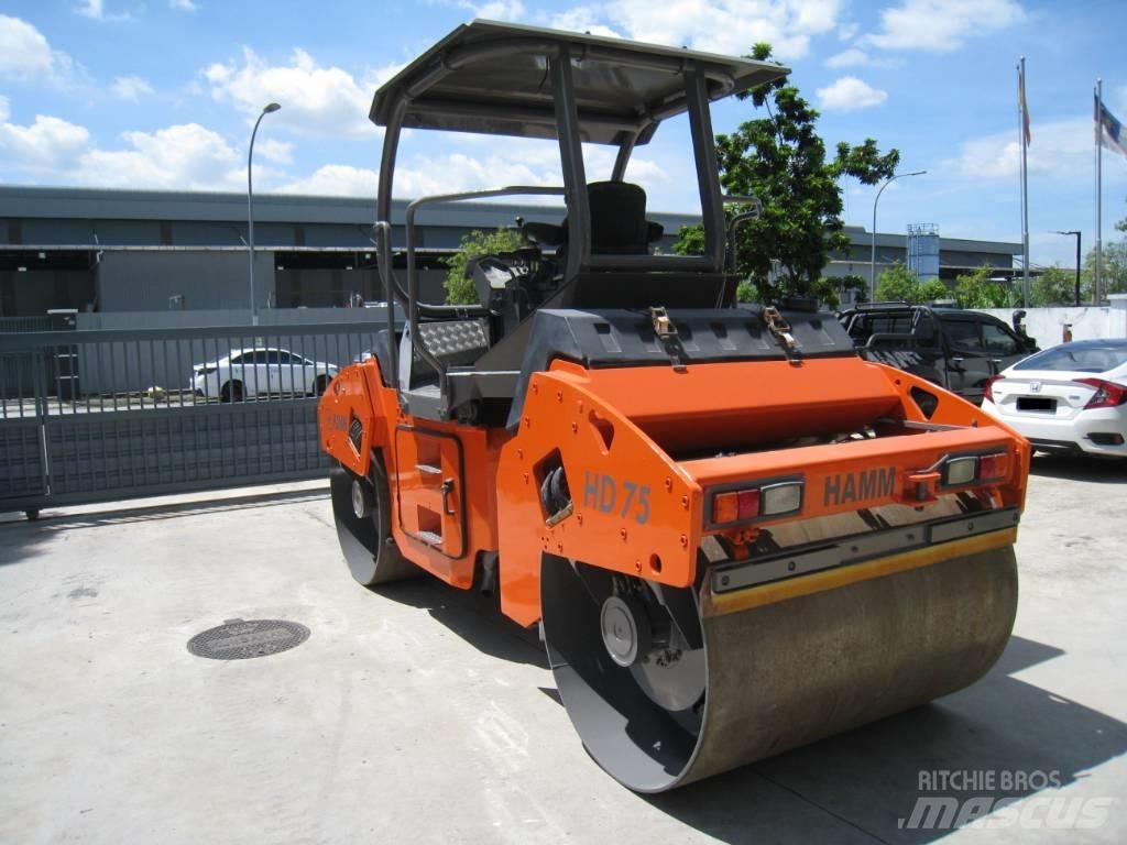 Hamm HD 75 Dvojni valjarji