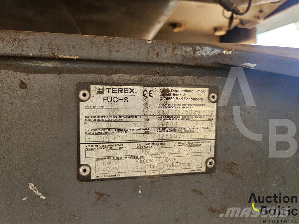 Fuchs MHL 350 Bagri na kolesih