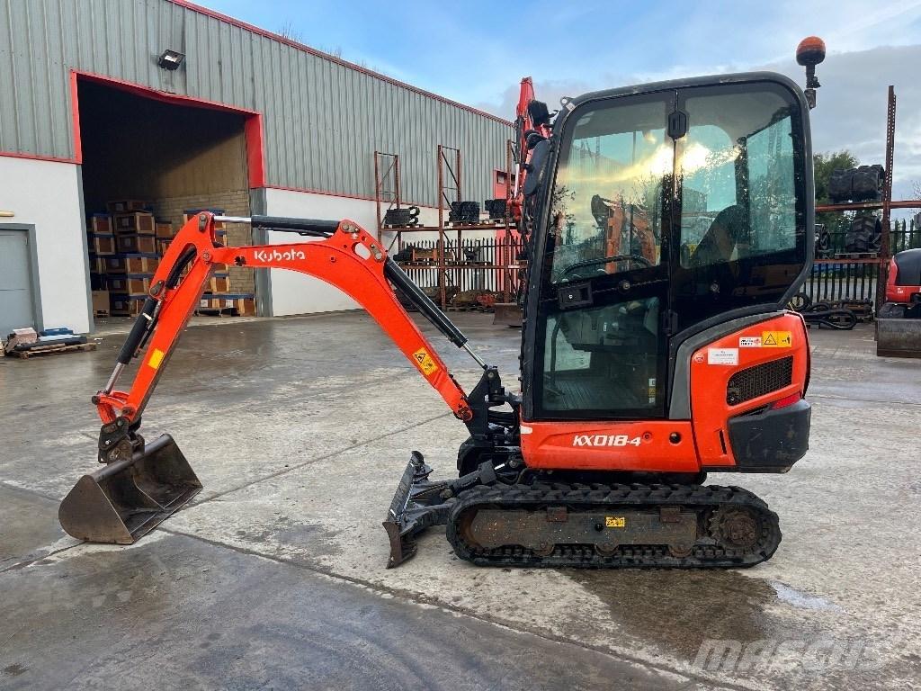 Kubota KX 018-4 Mini bagri <7t