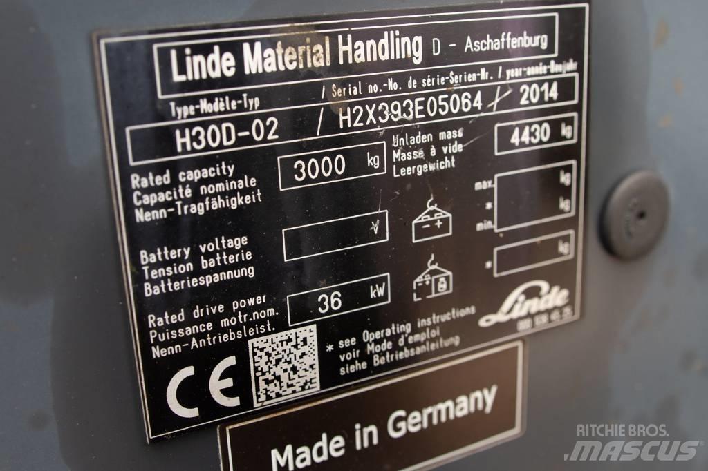 Linde H30D-02 Dizelski viličarji