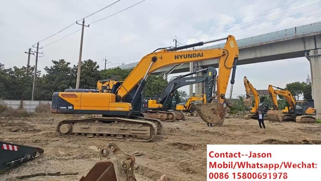 Hyundai Robex 350vs Bagri goseničarji