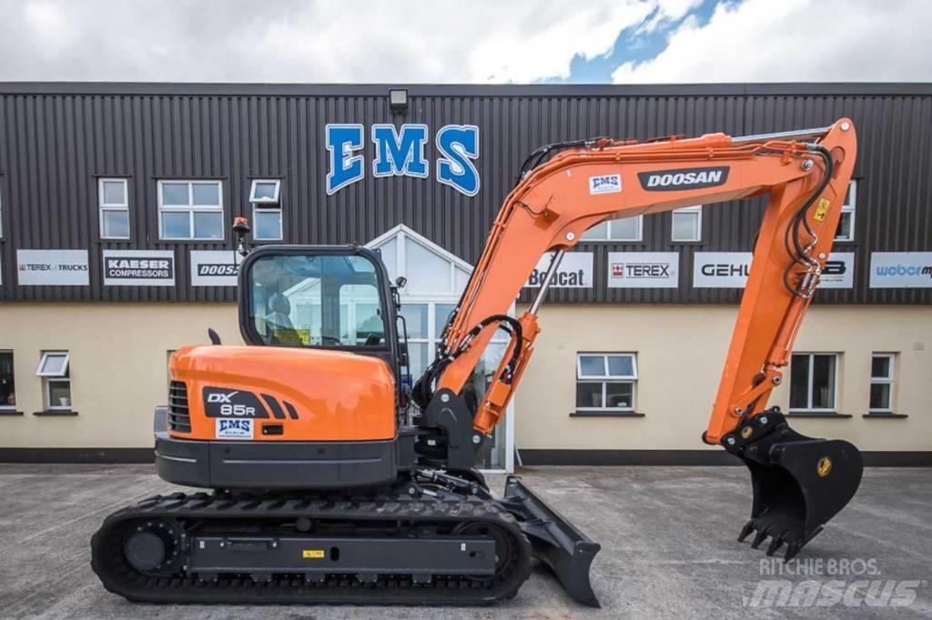 Doosan DX 85 R Midi bagri 7t – 12t