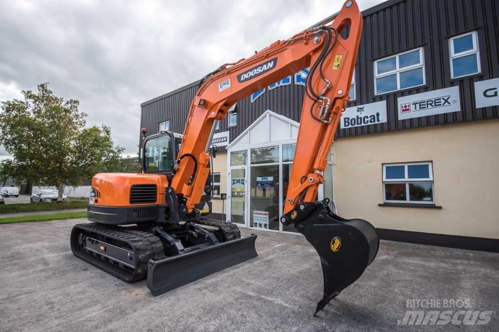 Doosan DX 85 R Midi bagri 7t – 12t