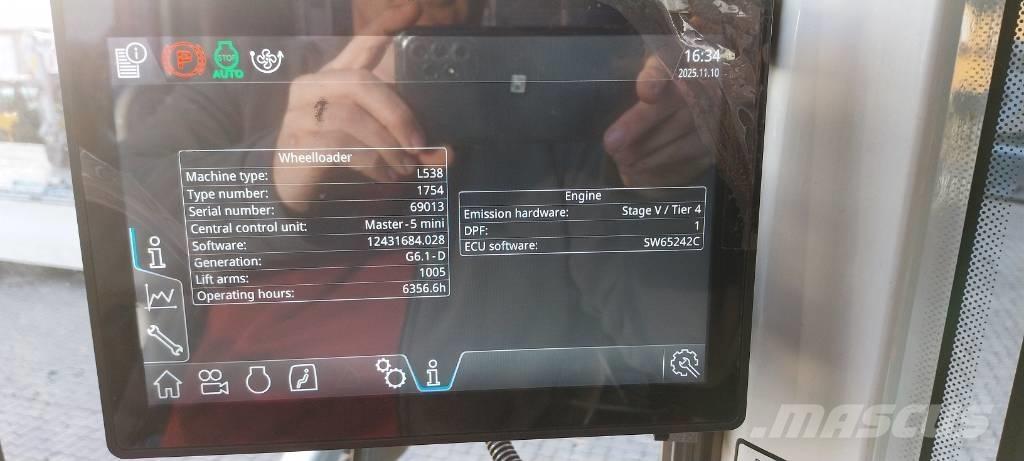 Liebherr L 538 V Kolesni nakladalci