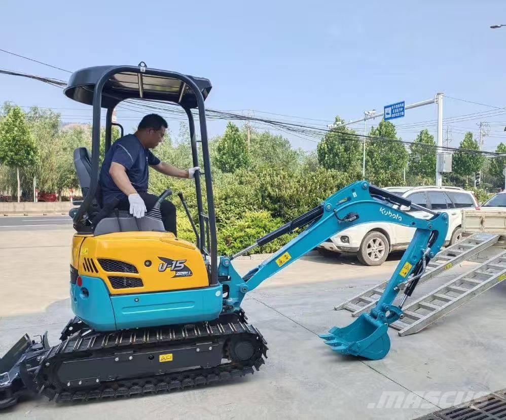 Kubota U 15 Mini bagri <7t