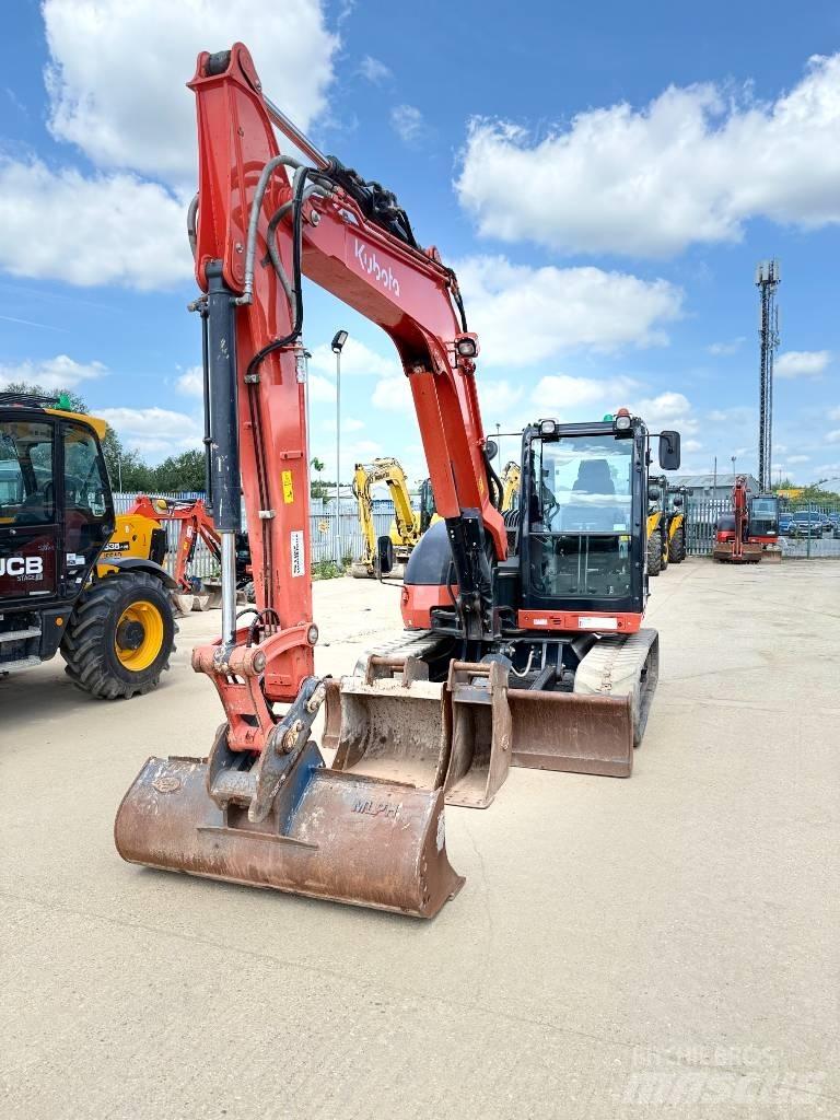 Kubota KX 080-4 Midi bagri 7t – 12t