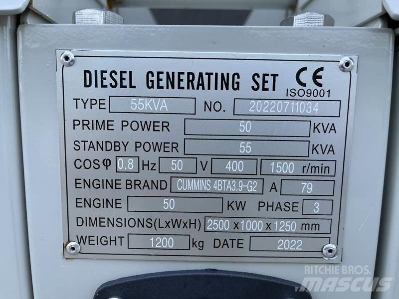 Cummins 55 kVA Dizelski agregati