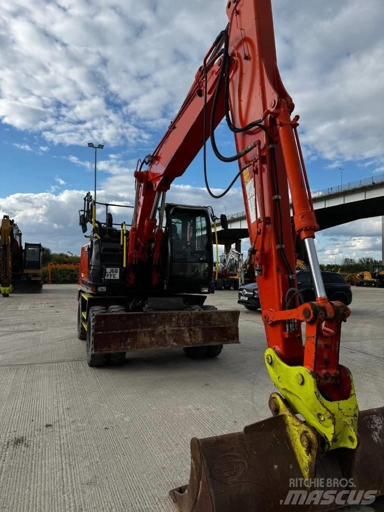 Hitachi ZX 145 W-6 Bagri na kolesih