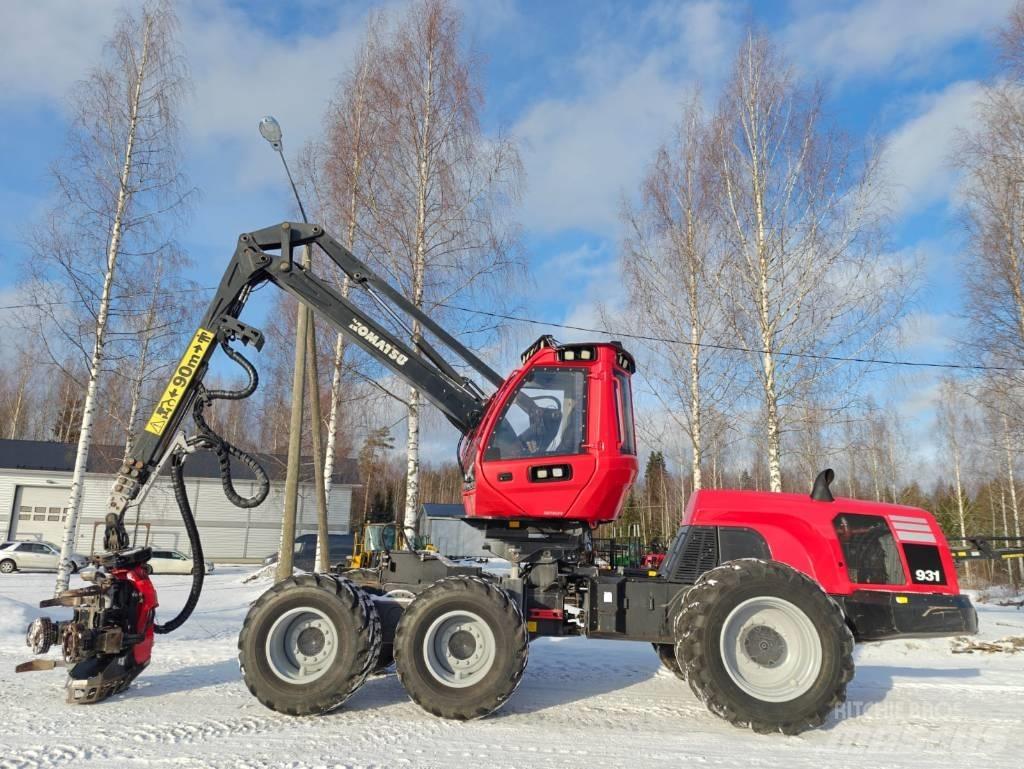 Komatsu 931 Harvesterji