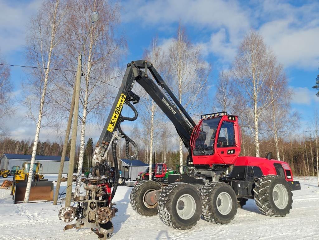 Komatsu 931 Harvesterji