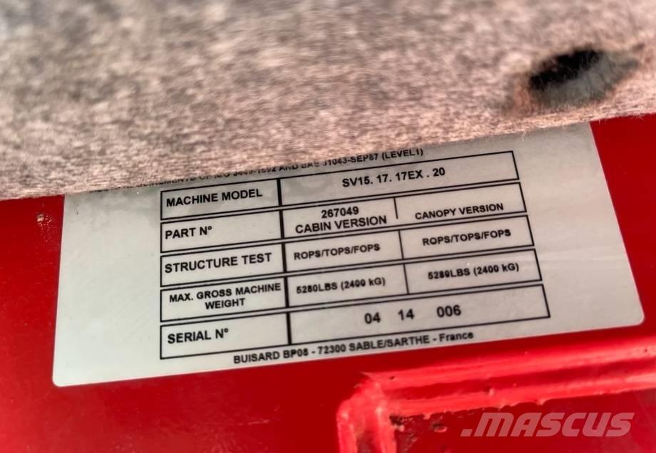 Yanmar SV 15 Mini bagri <7t