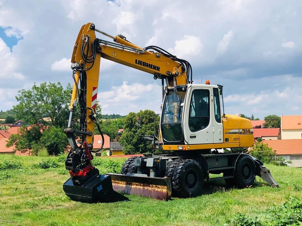 Liebherr A314 Bagri na kolesih