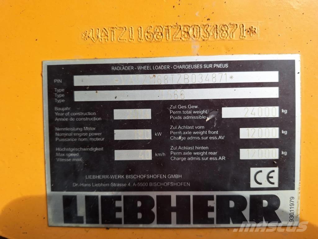 Liebherr L 566 Kolesni nakladalci