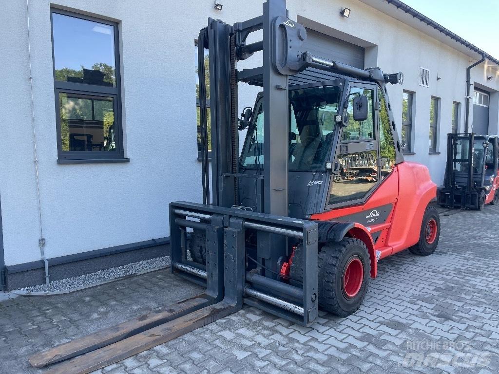 Linde H80T-03/1100 Plinski viličarji