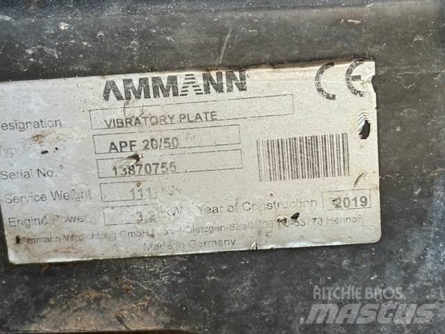 Ammann APF 20/50 Vibro plošče