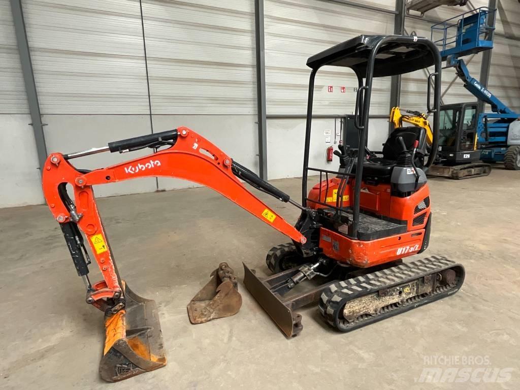 Kubota U 17-3 A Mini bagri <7t