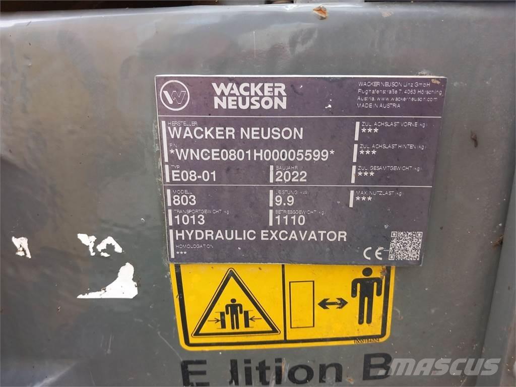 Wacker Neuson 803 Bagri goseničarji
