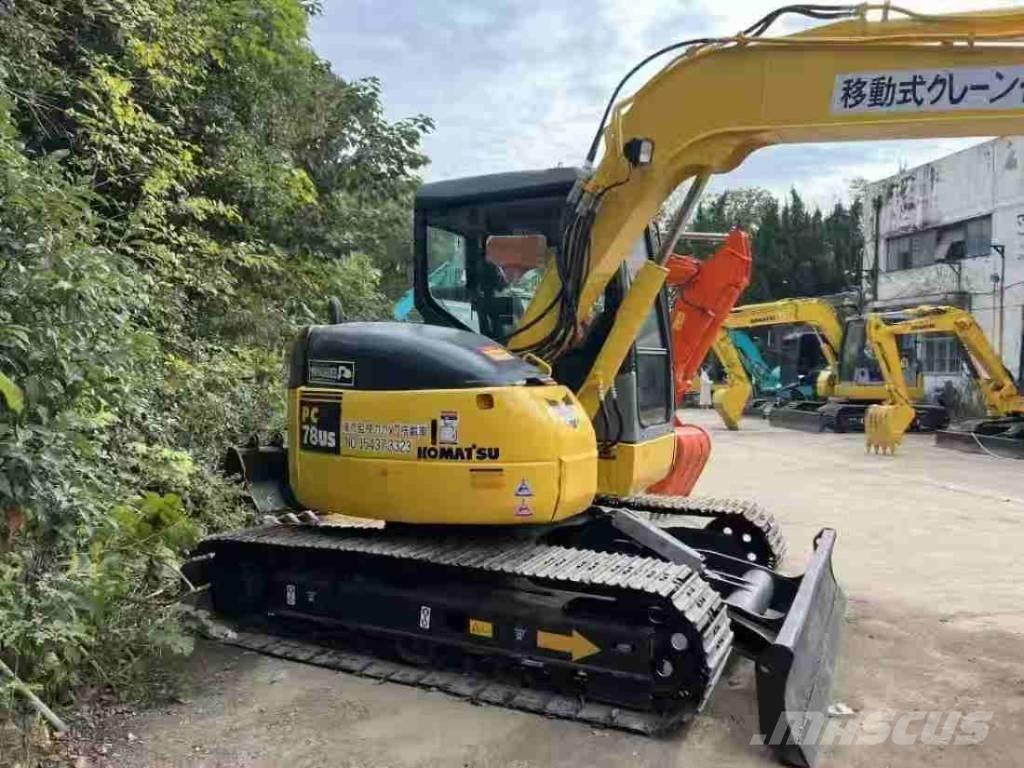 Komatsu PC 78 US Midi bagri 7t – 12t