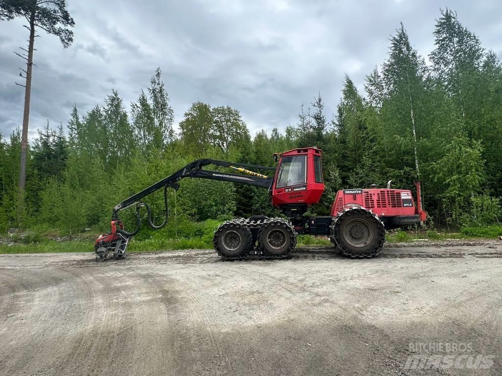 Komatsu 911.4 Harvesterji