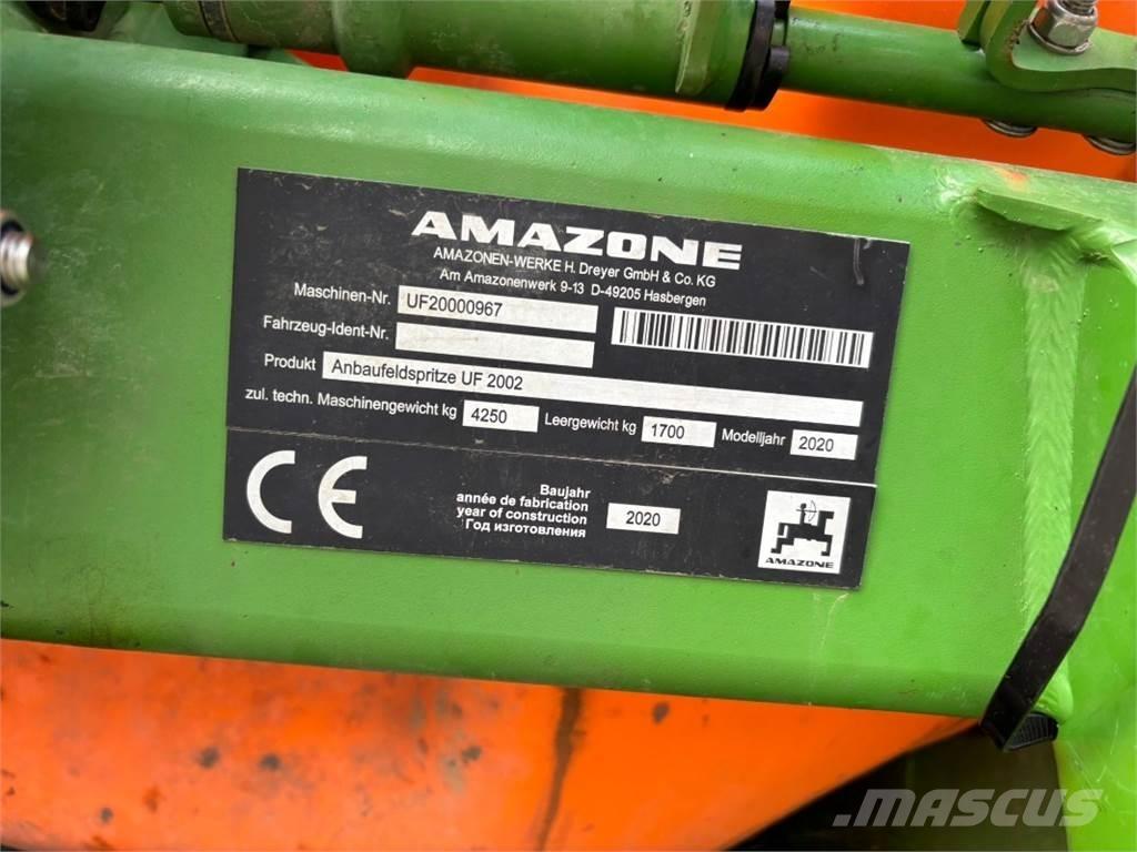 Amazone UF 2002 Vlečne škropilnice