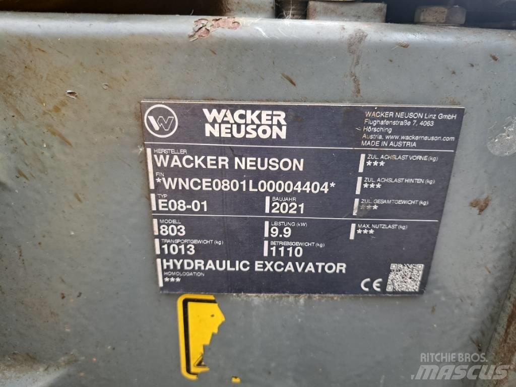 Wacker Neuson 803 Bagri goseničarji